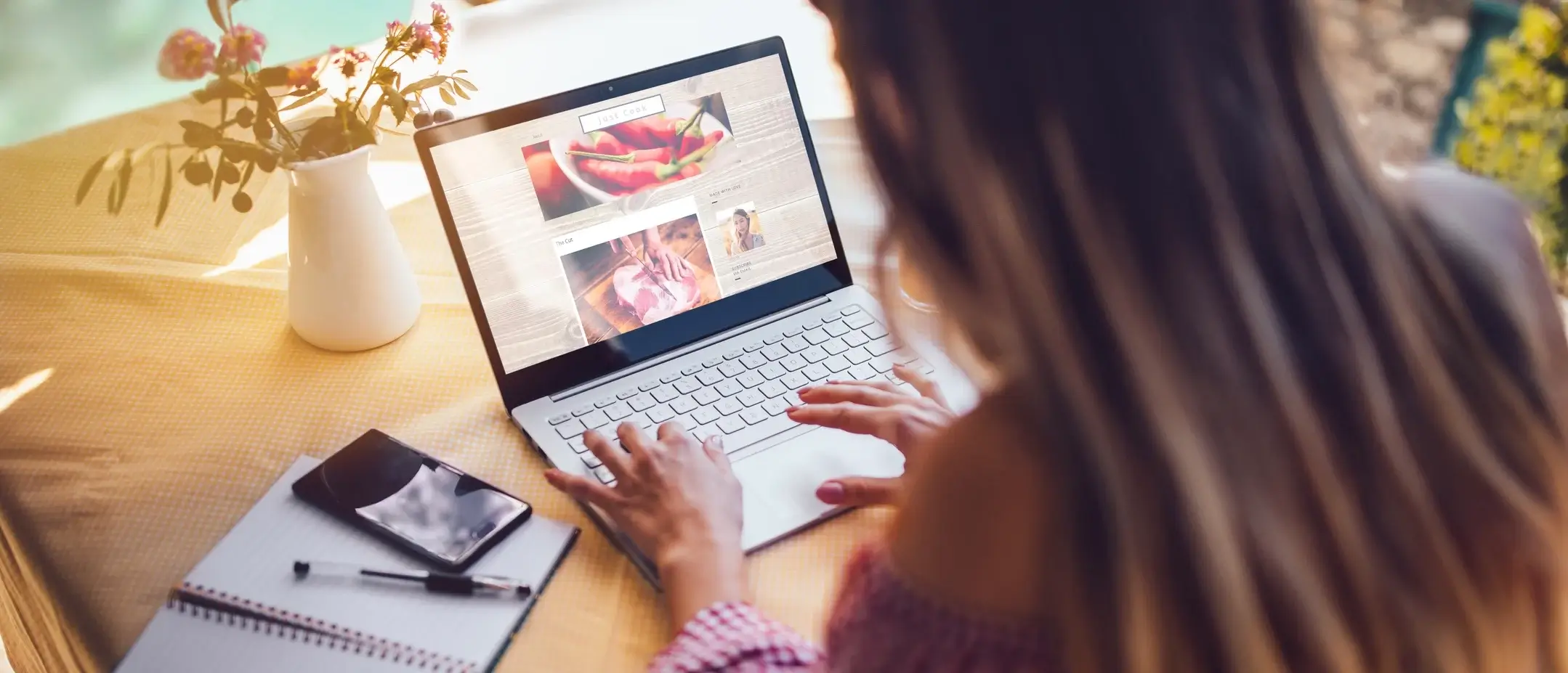 Form filling on laptop